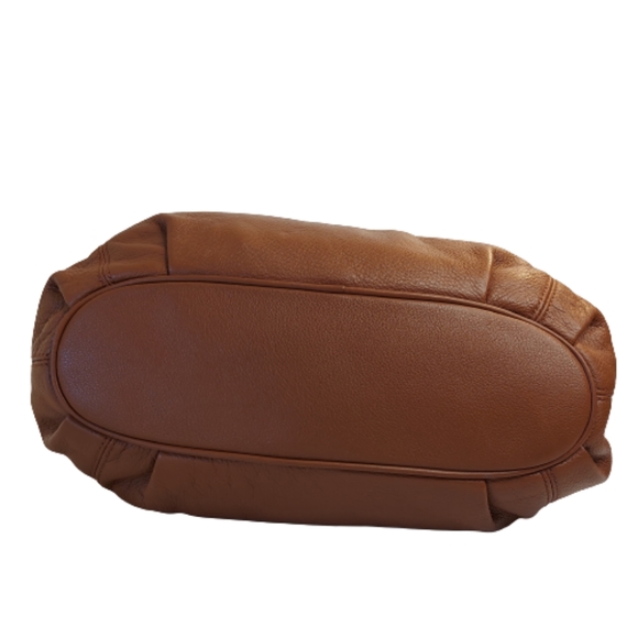 Michael Kors Tan Leather Ring Tassel Tote - Picture 4 of 16